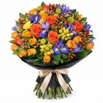 Букеты с ирисами