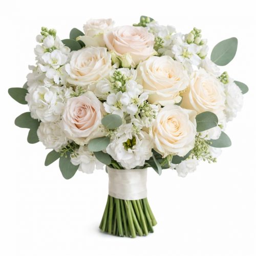 Букет невесты «Ледяной огонь»