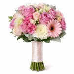 Свадебные букеты невесты из гербер