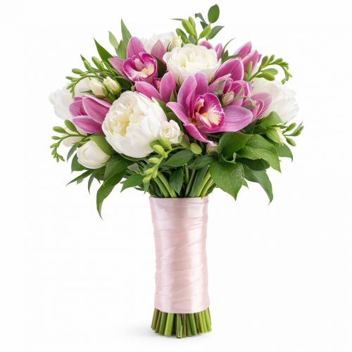 Букет невесты «Вечерняя прохлада»