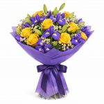 Букеты с лилиями