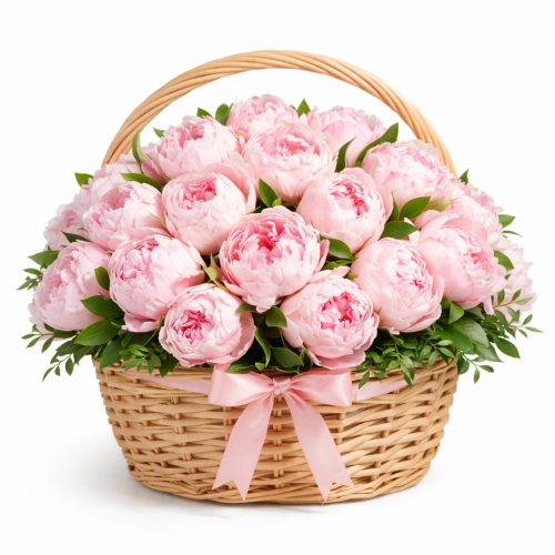 Цветочная композиция «Розовый бриз»