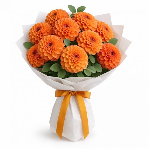 Монобукет «Оранжевый Шарм»