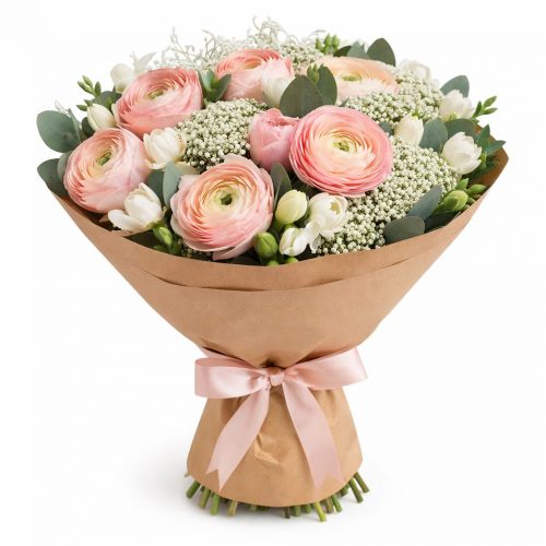 Праздничный букет «Весенний Шарм»