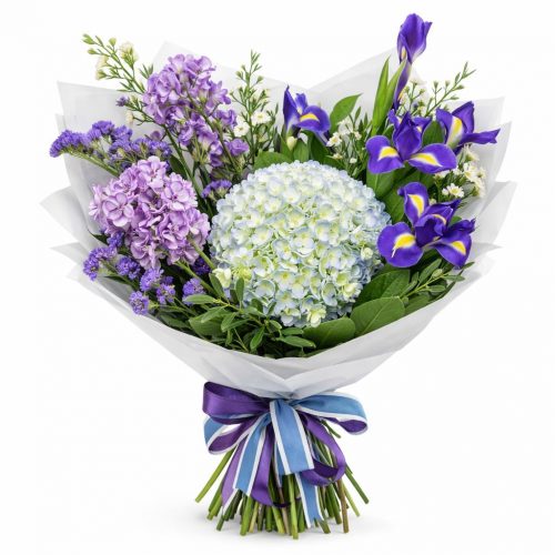 Цветочный букет «Ирисовый сон»