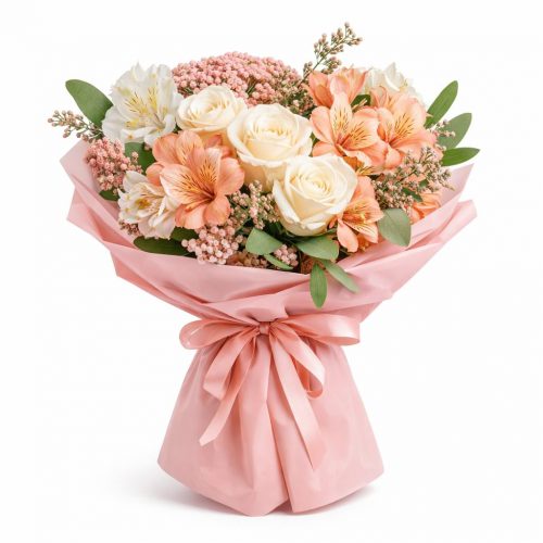 Цветочный букет «Светлый миг»