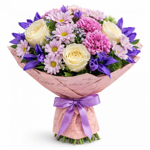 Цветочный букет «Вечерний свет»