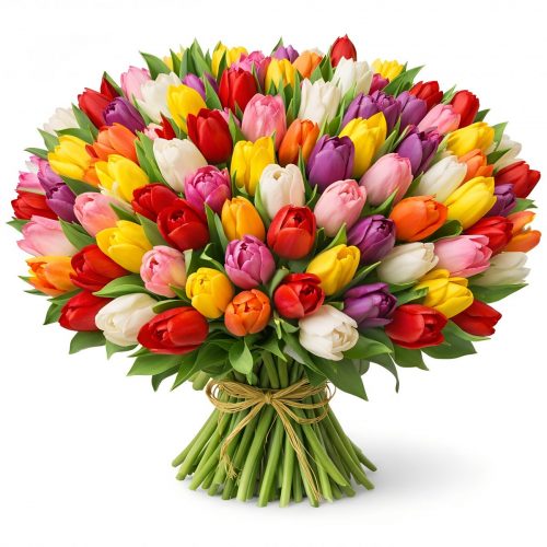 Акция! Тюльпаны 101 шт.
